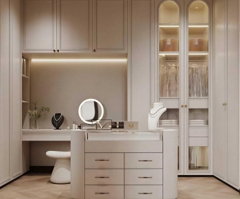 Modern Clothes Storage Area-ID:315835956