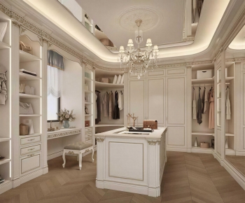 French Style Clothes Storage Area-ID:217036014