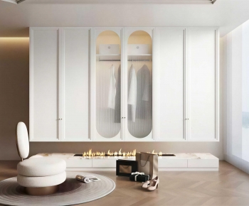 Modern Clothes Storage Area-ID:154030083