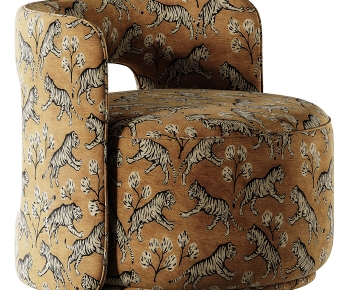 Modern Single Sofa-ID:802433978