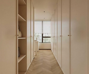 Simple European Style Clothes Storage Area-ID:375649933