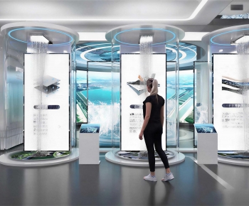 Modern Exhibition Hall-ID:324455029