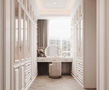 Simple European Style Clothes Storage Area-ID:157983062