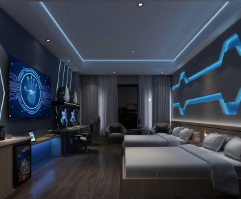 Modern Exhibition Hall-ID:302459969