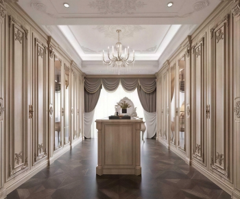 Simple European Style Clothes Storage Area-ID:649659693