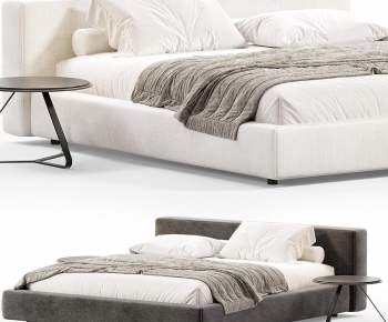 Modern Double Bed-ID:825540077