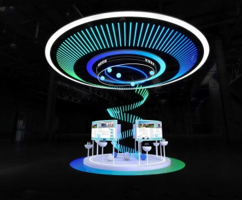 Modern Exhibition Hall-ID:130990033