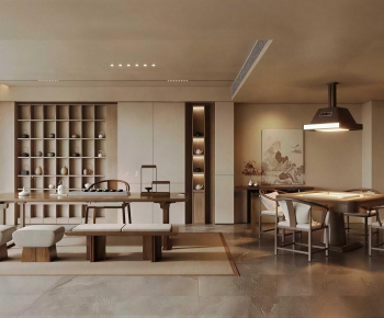 New Chinese Style Tea House-ID:205039023