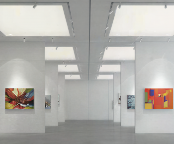 Modern Exhibition Hall-ID:250878103