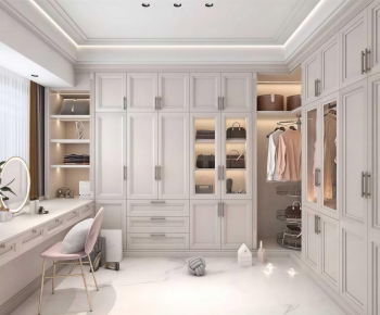 Modern Clothes Storage Area-ID:171990485