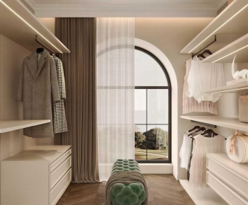 Modern Clothes Storage Area-ID:939645051