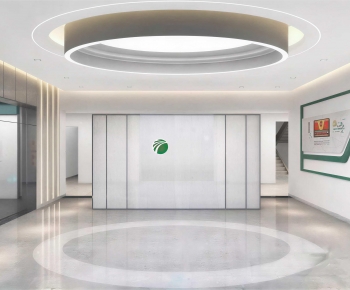 Modern Office Reception Desk-ID:953788042
