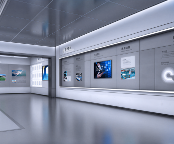 Modern Exhibition Hall-ID:133399019