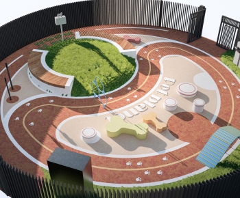 Modern Park Landscape-ID:781135081