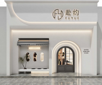 Modern Facade Element-ID:552690038