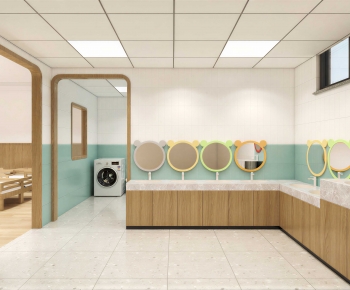 Modern Children's Restroom-ID:739054925