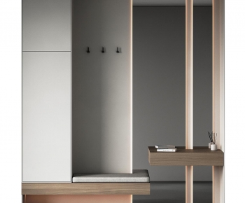 Modern Entrance Cabinet-ID:643651969