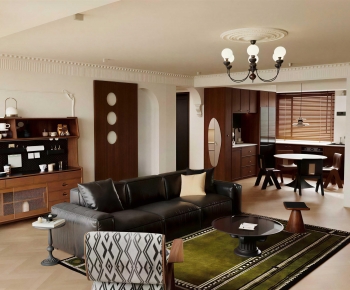 Modern A Living Room-ID:712307938