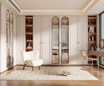 Modern Clothes Storage Area-ID:892520045