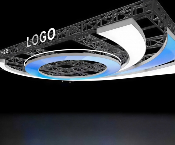 Modern Exhibition Hall-ID:205962909