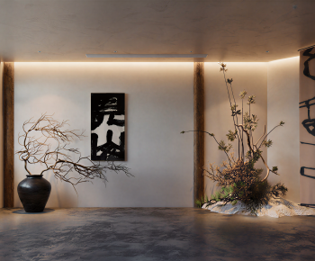 New Chinese Style Lobby Hall-ID:404428017