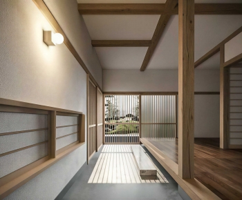 Japanese Style Bedroom-ID:127399927