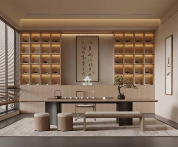 New Chinese Style Tea House-ID:348643066