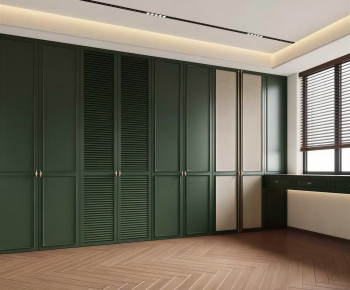 Modern Clothes Storage Area-ID:596956978