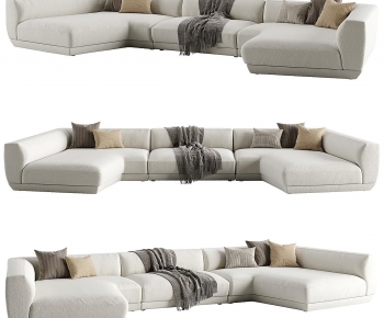 Modern Curved Sofa-ID:747036938