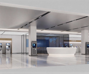 Modern Exhibition Hall-ID:832369381