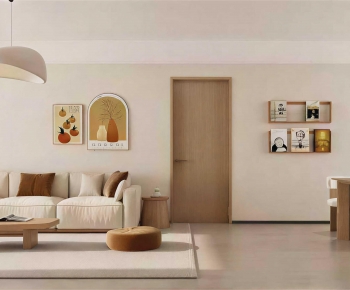 Modern A Living Room-ID:229600916