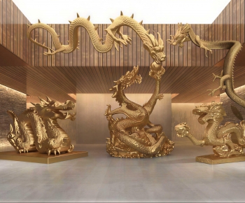 New Chinese Style Sculpture-ID:220650914
