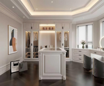 Simple European Style Clothes Storage Area-ID:715428119