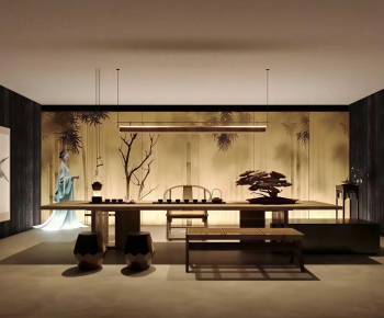 New Chinese Style Tea House-ID:398883109