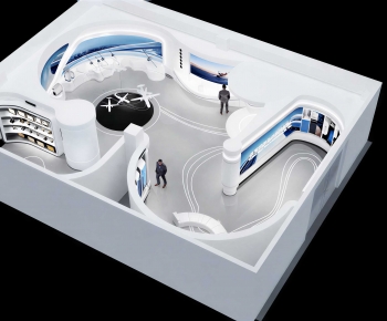 Modern Exhibition Hall-ID:637369264