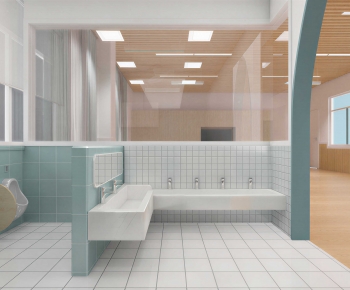 Modern Children's Restroom-ID:945244074