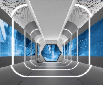 Modern Exhibition Hall-ID:879490443