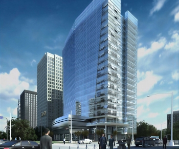 Modern Appearance Of Commercial Building-ID:431178092