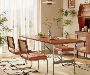 Modern Dining Table And Chairs-ID:340008976