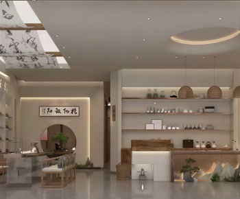 New Chinese Style Tea House-ID:475734951