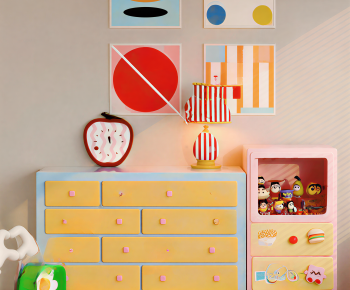 Modern Decorative Cabinet-ID:734353071