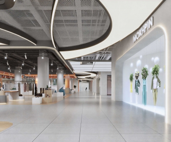 Modern Shopping Mall-ID:686553965