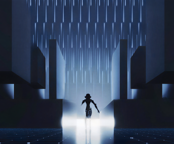 Modern Exhibition Hall-ID:901746995