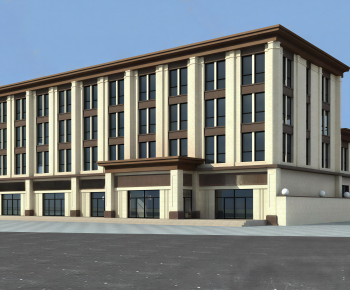 Modern Appearance Of Commercial Building-ID:415994885