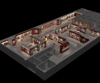 Modern Exhibition Hall-ID:500280988