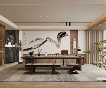 New Chinese Style Tea House-ID:851728911