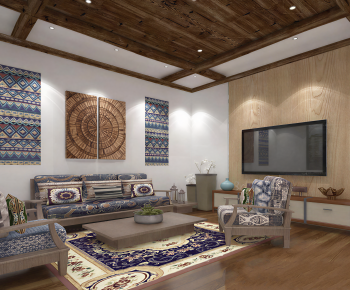 Modern A Living Room-ID:418955096