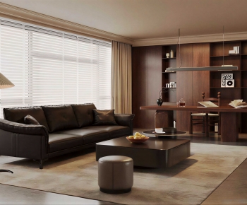 Modern A Living Room-ID:805782082