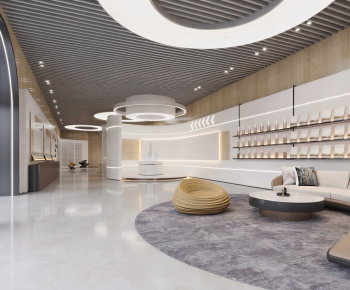 Modern Exhibition Hall-ID:989155054