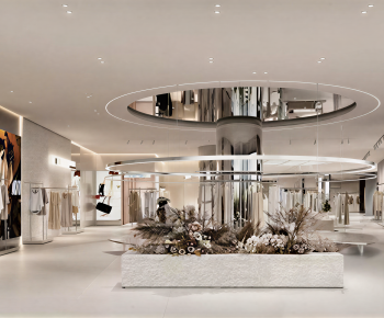 Modern Exhibition Hall-ID:696006063